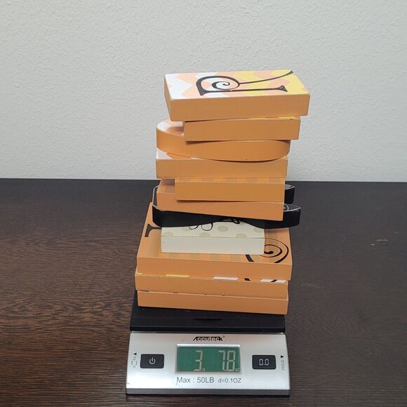 Trick Or Treat Wood Blocks Striped Cat Candy Corn 11pc Halloween Home Decor - Picture 11 of 11